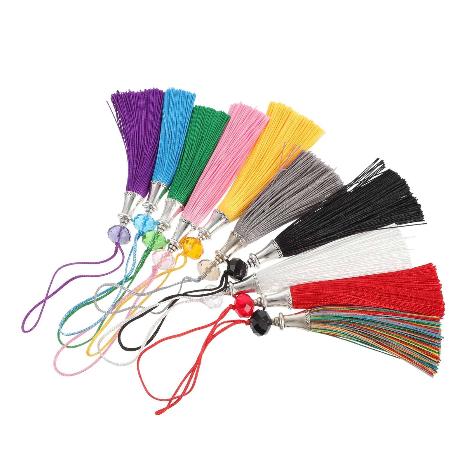 20Pcs Creative Tassel Pendant Craft Making Accessory Long Lasting Fine Craftsmanship Perfect Gift for All Occasions
20Pcs Creative Tassel Pendant Craft Making Accessory Long Lasting Fine Craftsmanship Perfect Gift for All Occasions