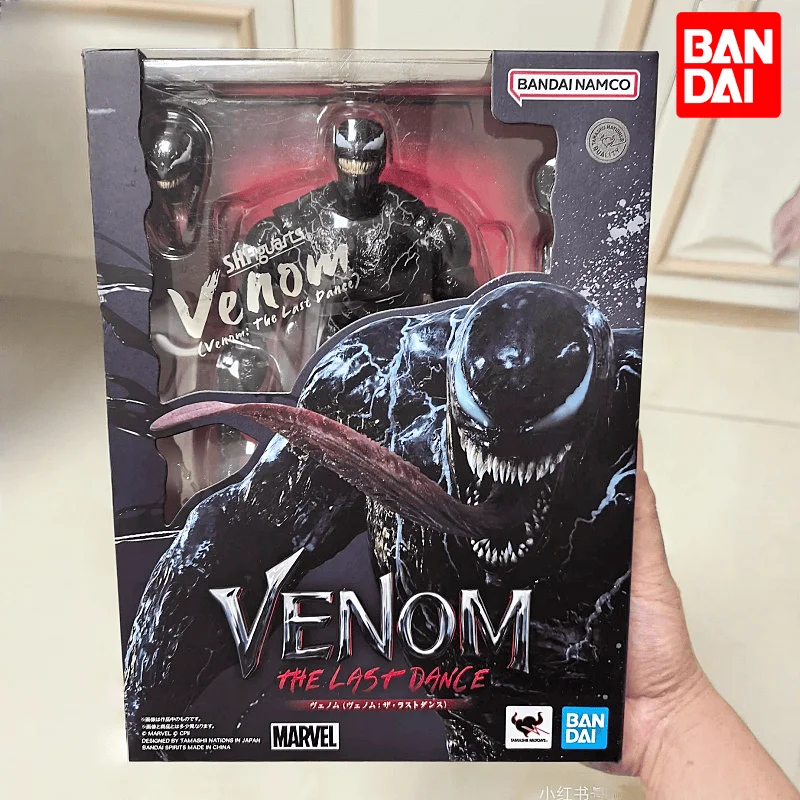 Original box Bandai SHF In shock MARVEL VENOM THE LAST DANCE Figure Finished Model kit Anime full Action Toy Gift for set
Original box Bandai SHF In shock MARVEL VENOM THE LAST DANCE Figure Finished Model kit Anime full Action Toy Gift for set