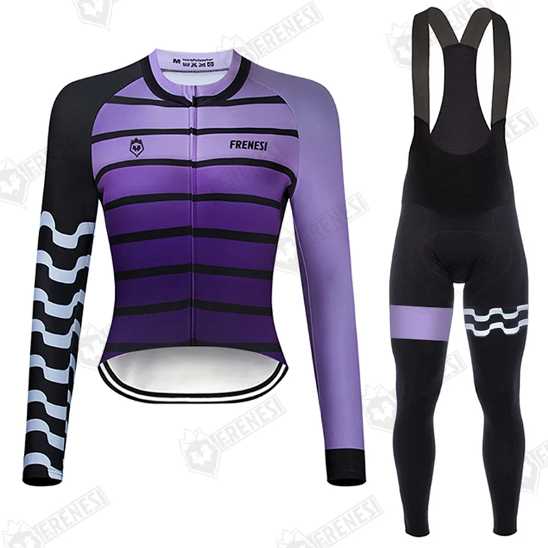 Frenesi Women Cycling Jersey Winter Fleece Uniform Long Sleeve Coat Jacket Outfit Set Maillot Sports Bib Long Pants Gel Clothing
Frenesi Women Cycling Jersey Winter Fleece Uniform Long Sleeve Coat Jacket Outfit Set Maillot Sports Bib Long Pants Gel Clothing