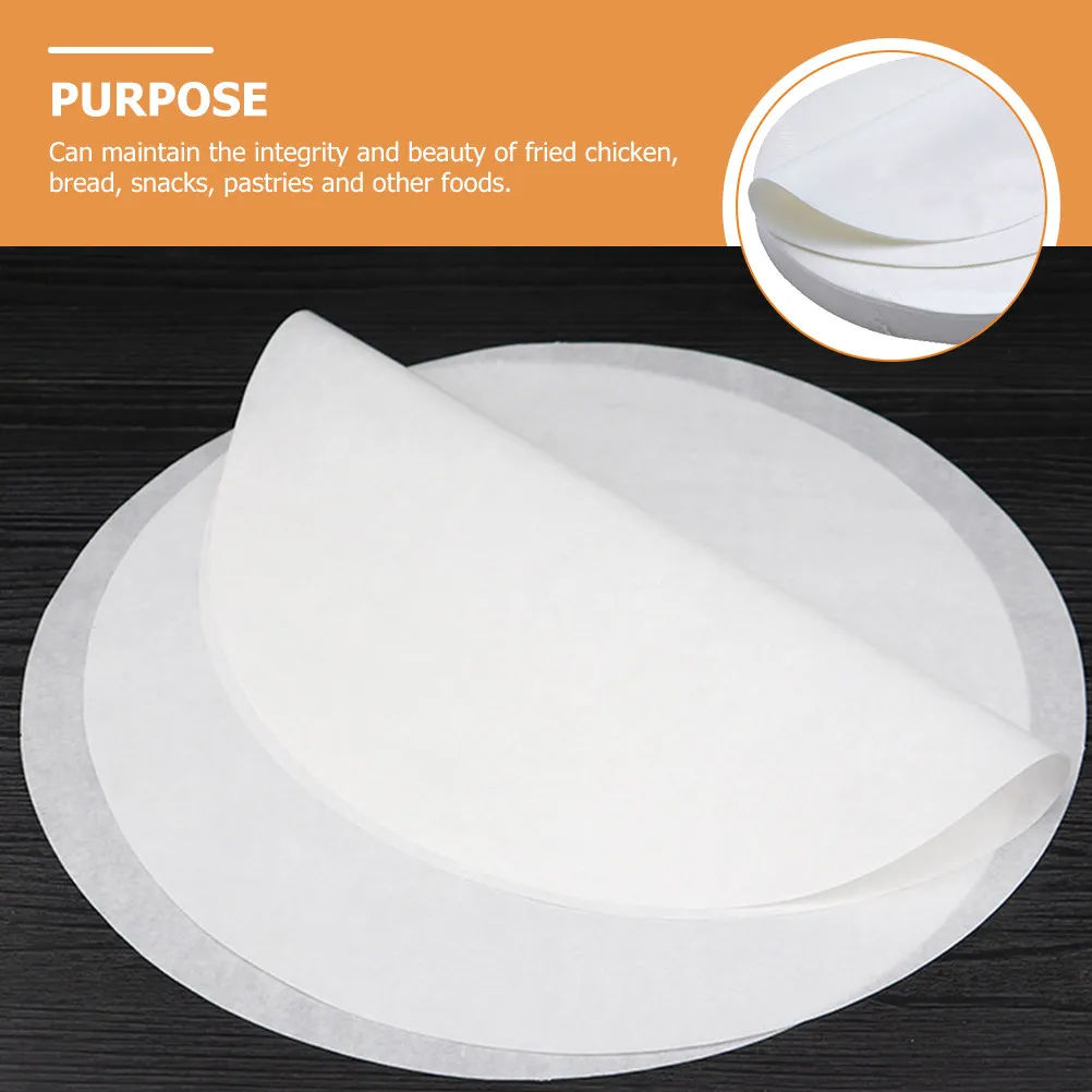 500 Sheets Round Flat Oil-Proof Baking Parchment Paper Sheets Non-Stick Heat-Resistant for Frying Grilling Cooking Baking
500 Sheets Round Flat Oil-Proof Baking Parchment Paper Sheets Non-Stick Heat-Resistant for Frying Grilling Cooking Baking