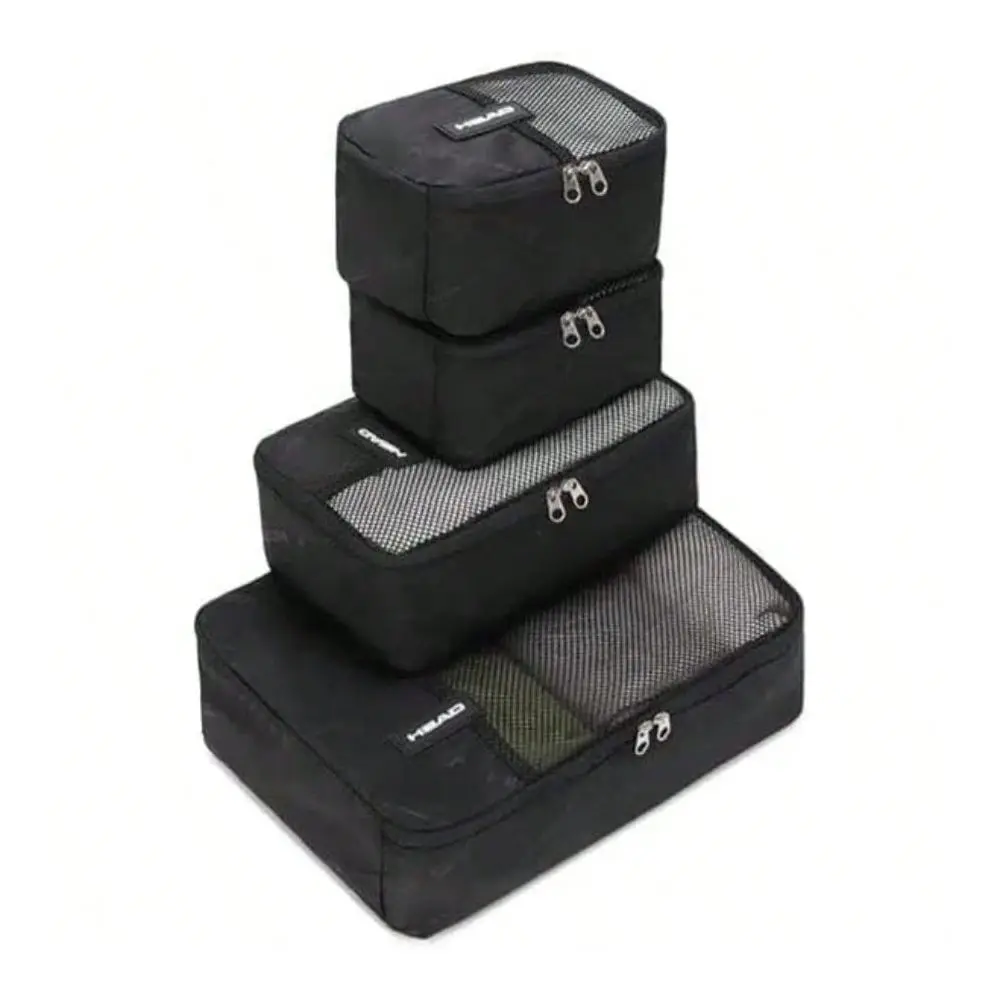 Set Suitcase Packing Cubes Travel Accessories, Lightweight Luggage Packing Organizer, Mesh Top, Black
Set Suitcase Packing Cubes Travel Accessories, Lightweight Luggage Packing Organizer, Mesh Top, Black