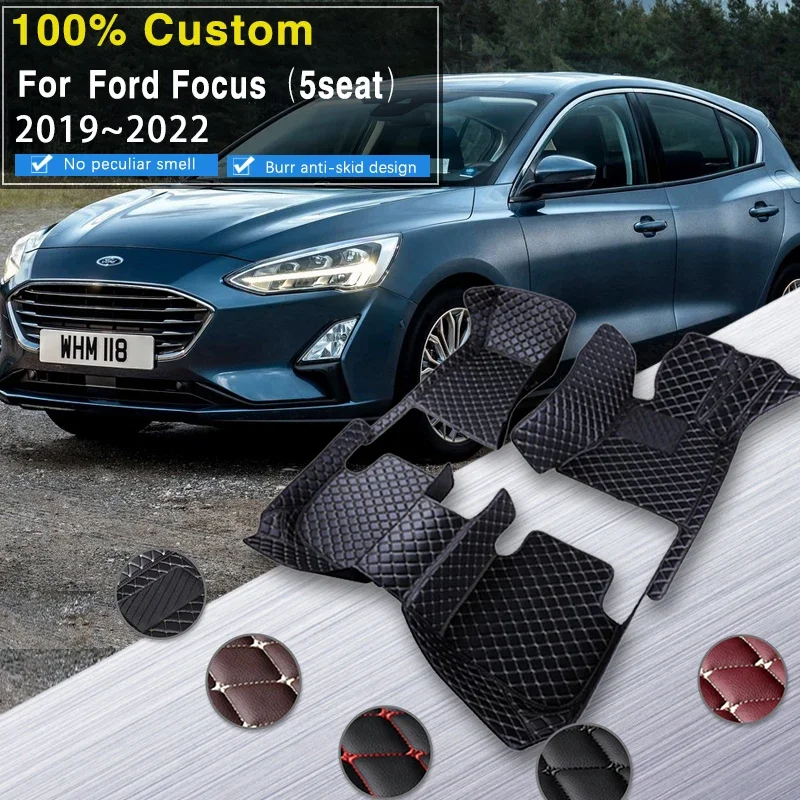 Качественные автомобильные коврики для Ford Focus Mk IV 4 2019 ~ 2022 г., противогрязевые накладки, аксессуары для авто, уменьшающие трение, доступ к салону автомобиля
Качественные автомобильные коврики для Ford Focus Mk IV 4 2019 ~ 2022 г., противогрязевые накладки, аксессуары для авто, уменьшающие трение, доступ к салону автомобиля
