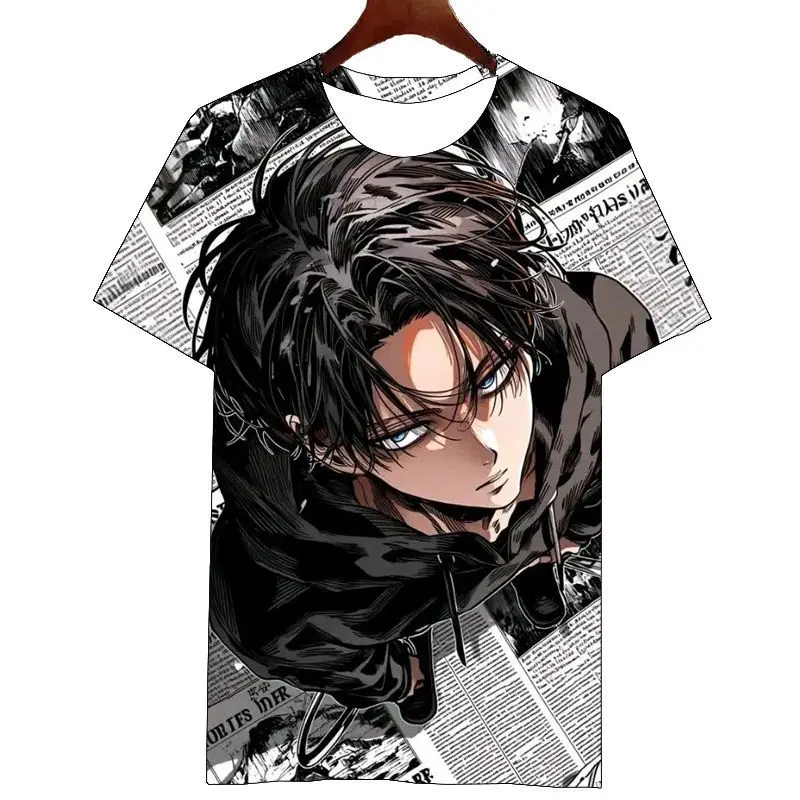 Attack Giant Summer New Short Sleeve Handsome Burst of High Street Trend 3D Printing with Men's and Women's Short Sleeves
Attack Giant Summer New Short Sleeve Handsome Burst of High Street Trend 3D Printing with Men's and Women's Short Sleeves