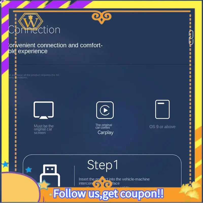 Latest-2 In 1 Carplay Box Android Auto Wireless Carplay Converter Car Android Smart Box Wireless Adapter Car Adapter
Latest-2 In 1 Carplay Box Android Auto Wireless Carplay Converter Car Android Smart Box Wireless Adapter Car Adapter
