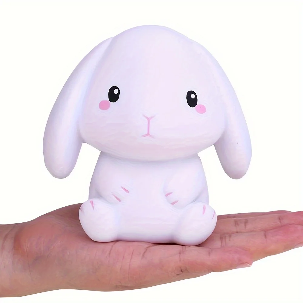 Giant Slow-Rebound Squishy Rabbit Toy - Cream Scented Relax Edition, Kawaii Slow-Rebound Sensory Stress Relief Toy with slow-rebound properties, soft squeezable realistic texture, suitable as a gift
Giant Slow-Rebound Squishy Rabbit Toy - Cream Scented Relax Edition, Kawaii Slow-Rebound Sensory Stress Relief Toy with slow-rebound properties, soft squeezable realistic texture, suitable as a gift