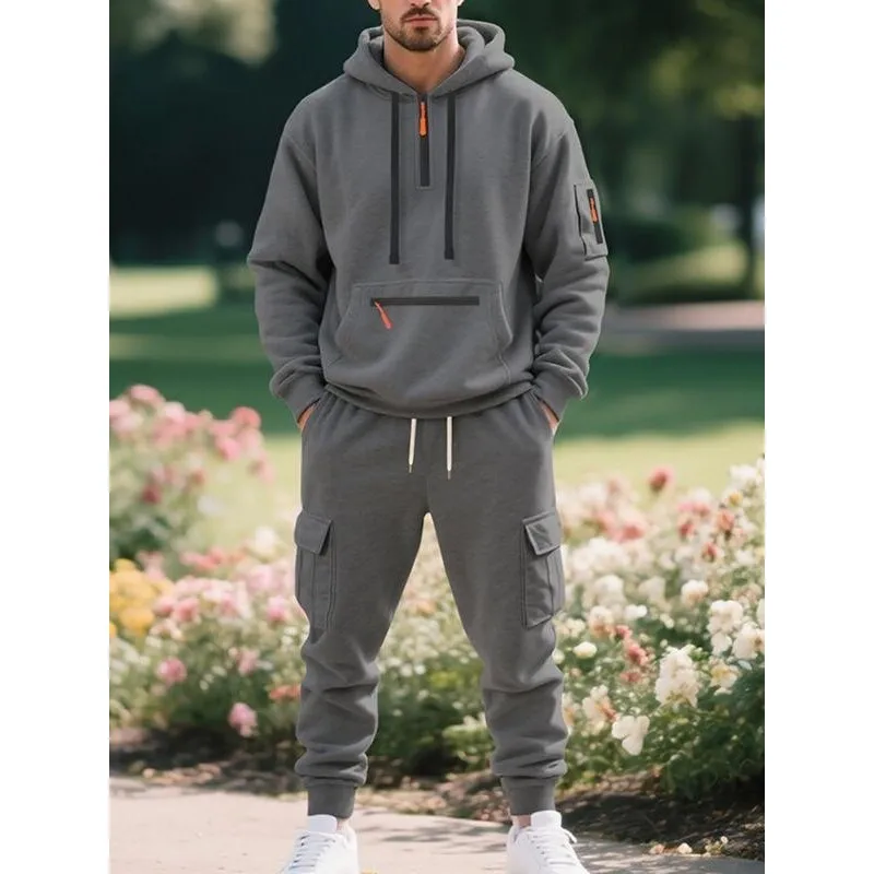 Men's Fleece Lined Hooded Jacket Casual Sportswear Outerwear Comfortable Breathable Seven Sleeve Length Four Seasons
Men's Fleece Lined Hooded Jacket Casual Sportswear Outerwear Comfortable Breathable Seven Sleeve Length Four Seasons