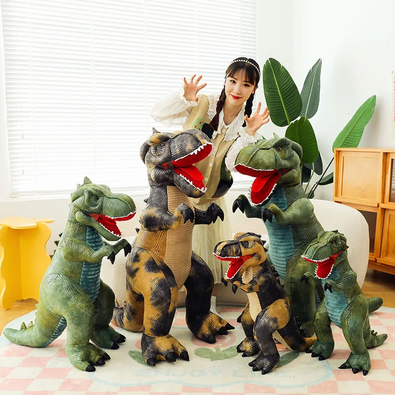 New Dinosaur Plush Doll Tyrannosaurus Rex Children's Birthday Gift Large Cute Doll Simulation Stuffed Doll Kawaii Toy Gifts
New Dinosaur Plush Doll Tyrannosaurus Rex Children's Birthday Gift Large Cute Doll Simulation Stuffed Doll Kawaii Toy Gifts