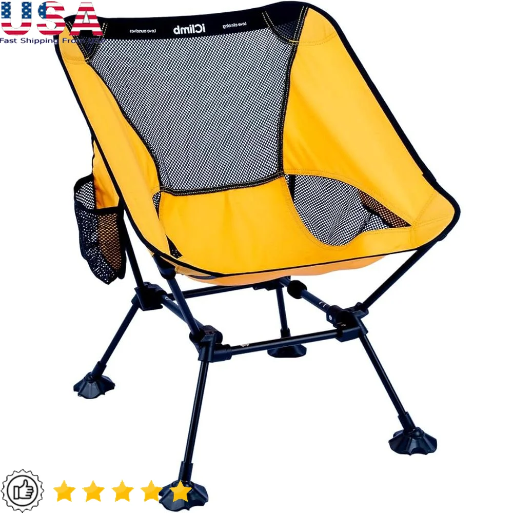 Ultralight Compact Camping Folding Beach Chair Anti-Sinking Feet Ergonomic Back Support Mesh Portable Lightweight Outdoor Chair
Ultralight Compact Camping Folding Beach Chair Anti-Sinking Feet Ergonomic Back Support Mesh Portable Lightweight Outdoor Chair