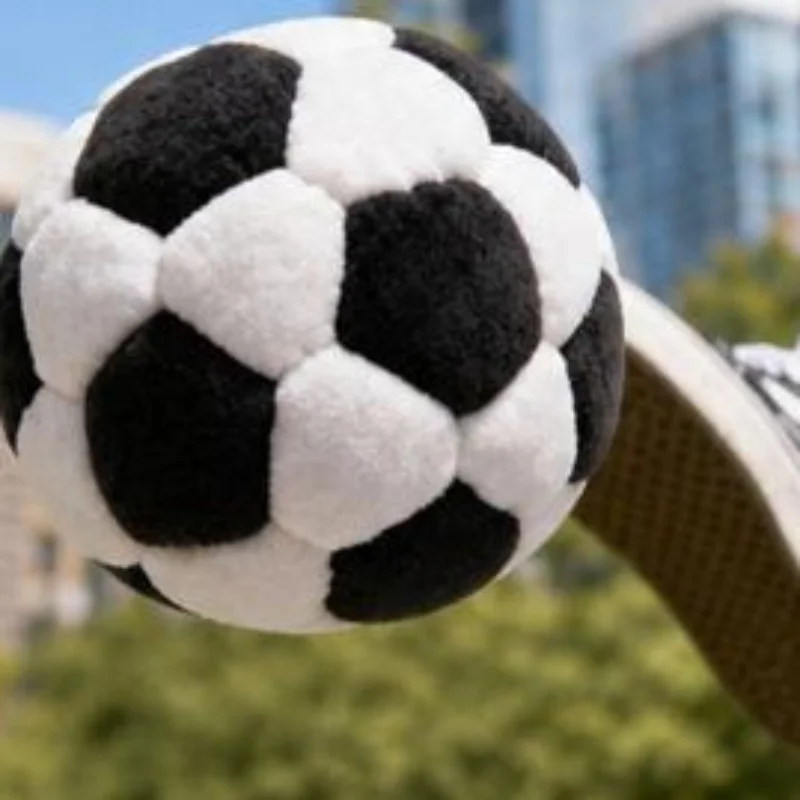 Soft Plush Soccer Ball, Hand‑Knitted Stuffed Fabric Football Toy, Colorful Sensory Ball For Kids Indoor Outdoor Play, Safe Sport
Soft Plush Soccer Ball, Hand‑Knitted Stuffed Fabric Football Toy, Colorful Sensory Ball For Kids Indoor Outdoor Play, Safe Sport
