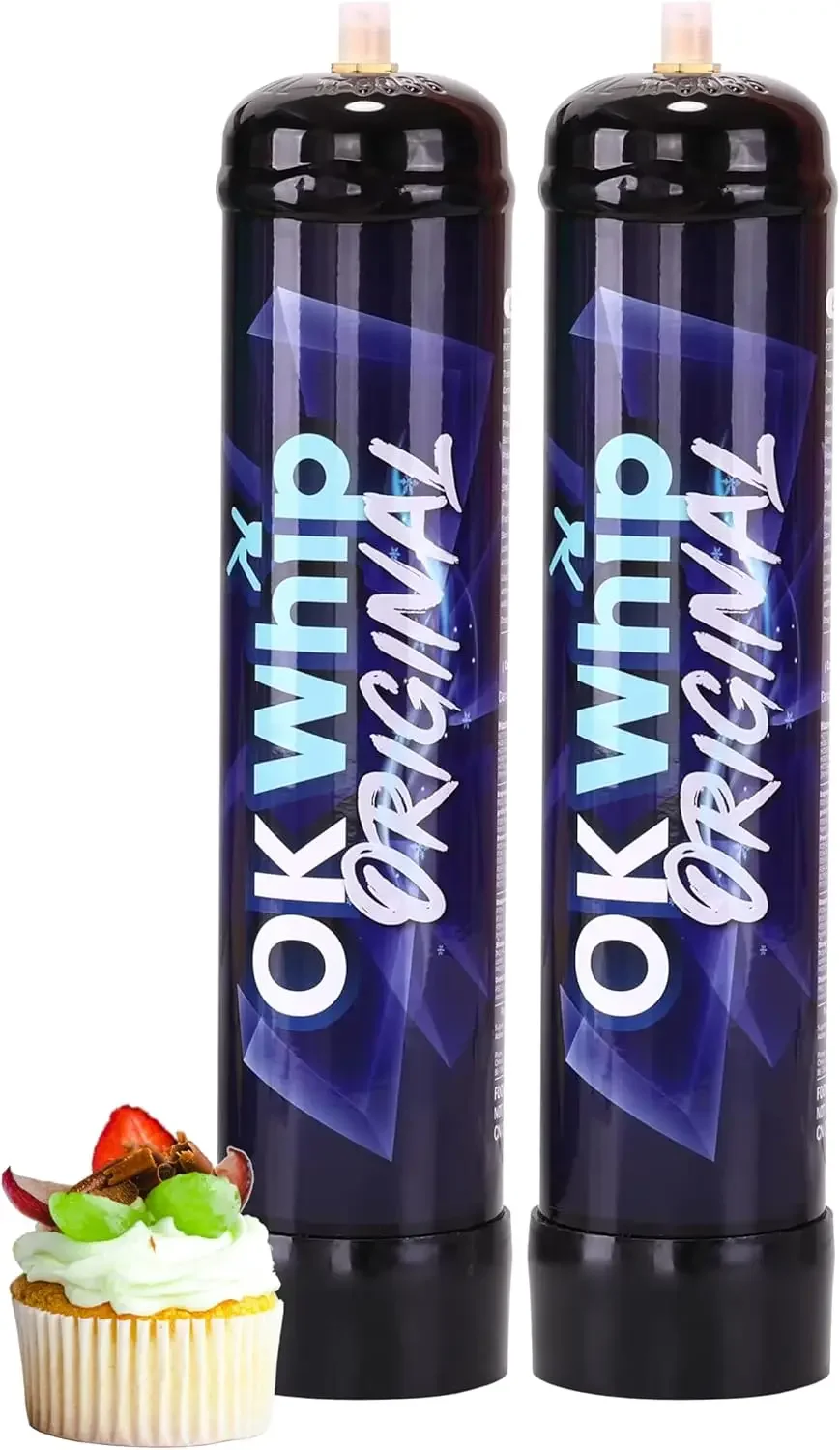 In Stock Whipped Cream Charger 640g 1L, Whip Cream Charger Cylinder Tank Food Grade for Whipped Cream Dispenser… (2, 1.0L 640g)
In Stock Whipped Cream Charger 640g 1L, Whip Cream Charger Cylinder Tank Food Grade for Whipped Cream Dispenser… (2, 1.0L 640g)