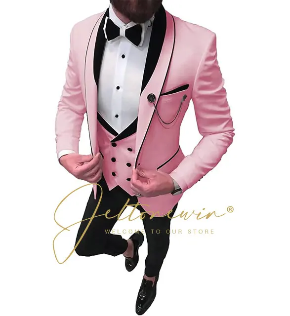 Men Suit 3 Pieces Set Formal Slim Fit Tuxedo Prom Suit Male Groom Wedding Suits For Men Blazers Dress Jacket Coat Pants Vest
Men Suit 3 Pieces Set Formal Slim Fit Tuxedo Prom Suit Male Groom Wedding Suits For Men Blazers Dress Jacket Coat Pants Vest