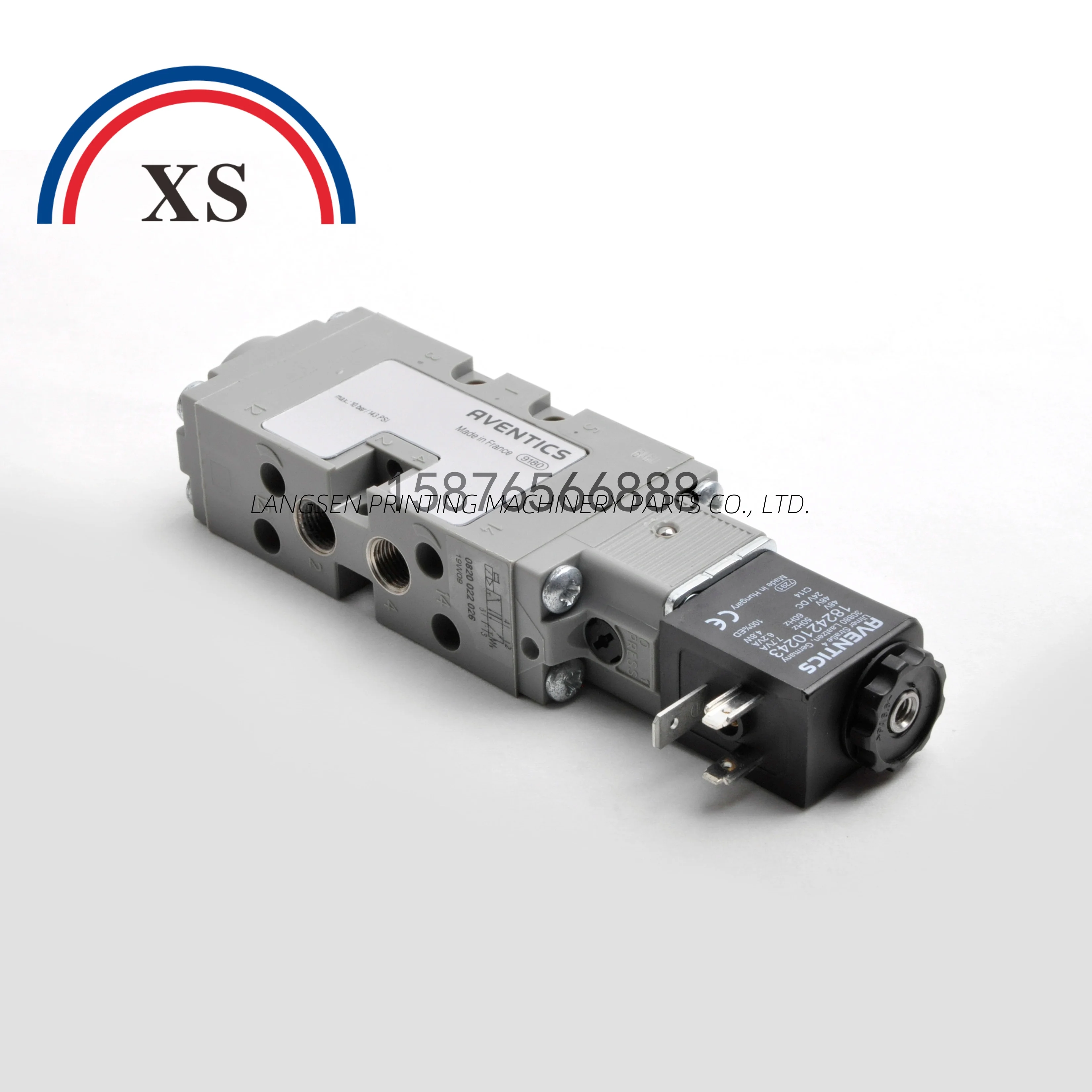 Original Heidelberg printing spare parts CD102/SM74 solenoid valve 61.184.1041 pressure cylinder solenoid valve
Original Heidelberg printing spare parts CD102/SM74 solenoid valve 61.184.1041 pressure cylinder solenoid valve