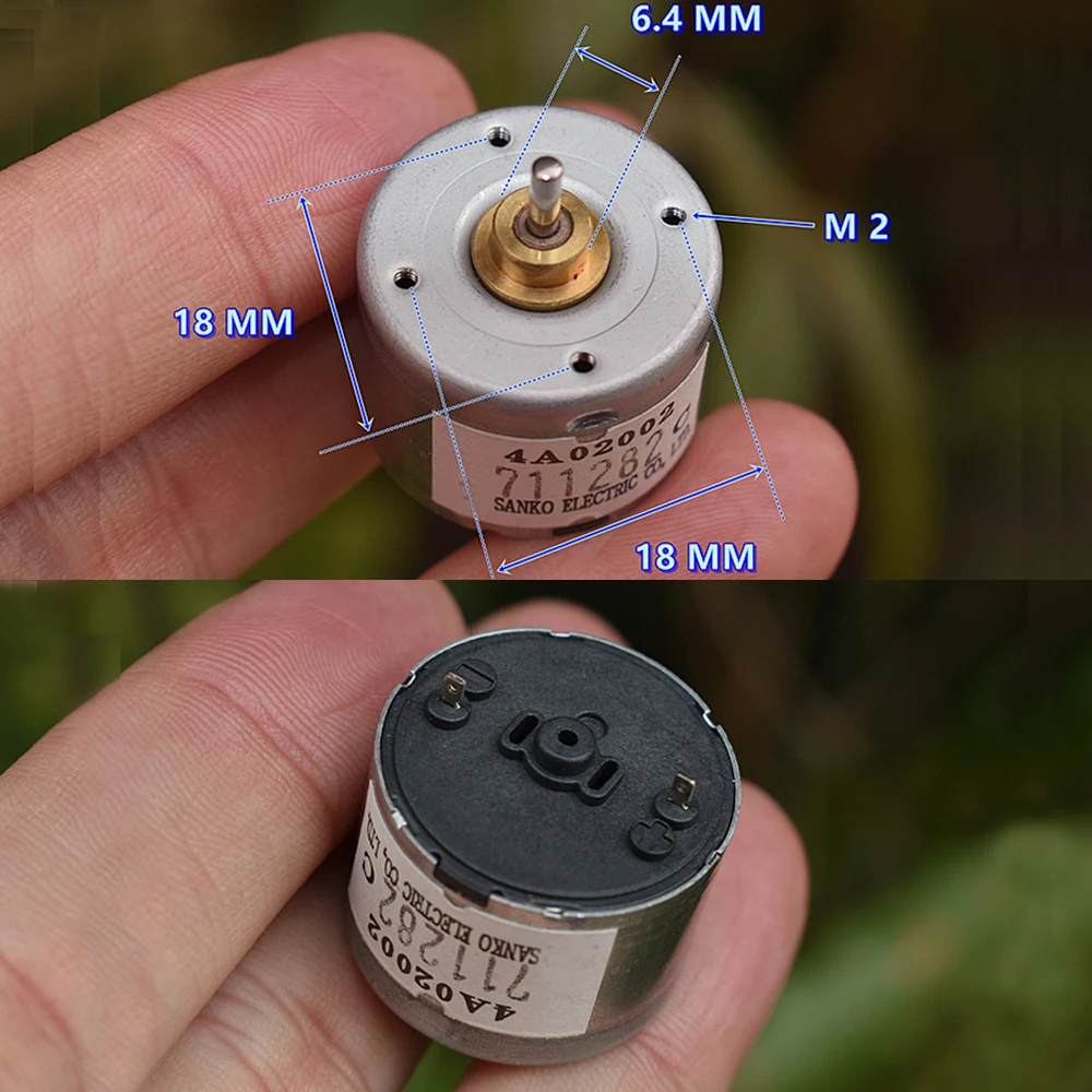 310 DC Motor Precious Metal Brush DC5-6V 65000RPM Optical Instrument Movement Motor Ultra Precision Motor
310 DC Motor Precious Metal Brush DC5-6V 65000RPM Optical Instrument Movement Motor Ultra Precision Motor