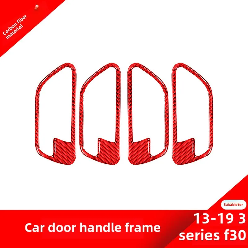 Suitable for Bmw13-19New Style3SeriesF30Red Carbon Fiber Interior Modification Car Door Handle Decoration Sticker
Suitable for Bmw13-19New Style3SeriesF30Red Carbon Fiber Interior Modification Car Door Handle Decoration Sticker