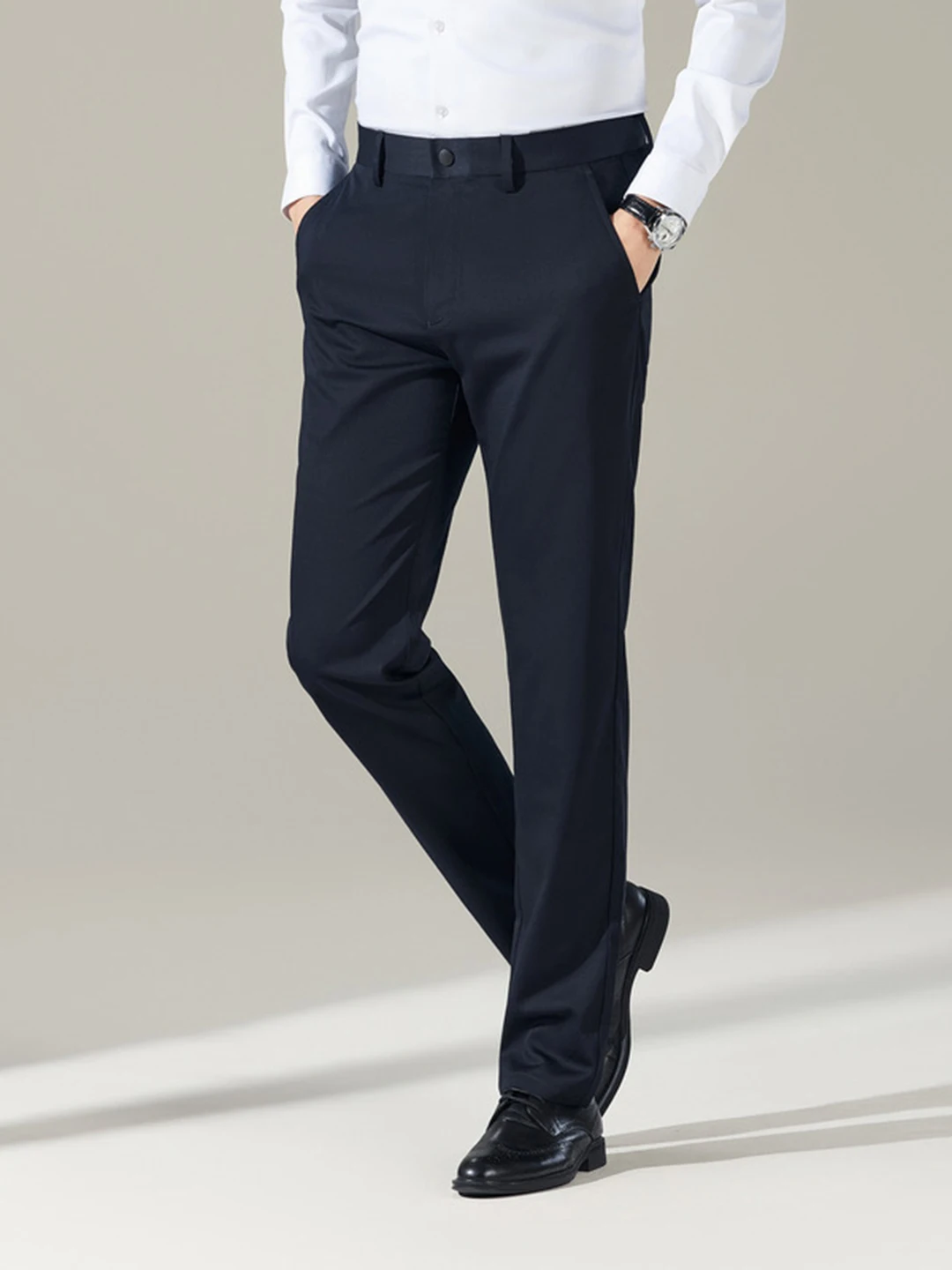 New 2025 Men's Quali Casual Pants Color Simple Versatile Busin Faion Long Trousers Straight Leg Zipper Decoration
New 2025 Men's Quali Casual Pants Color Simple Versatile Busin Faion Long Trousers Straight Leg Zipper Decoration