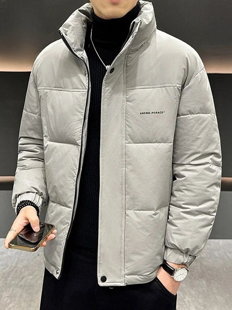 Men's Winter Thiened Cotton Jaet Stand Collar Casual Warm Outerwear Polyester Fiber Long Sve Zipper Closure
Men's Winter Thiened Cotton Jaet Stand Collar Casual Warm Outerwear Polyester Fiber Long Sve Zipper Closure