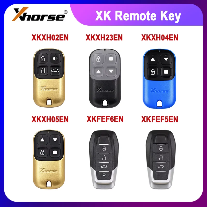 1/2/5PCS Xhorse XKXH02EN XKXH23EN XKXH04EN XKXH05EN XKFEF6EN XKFEF5EN XK Series Universal Remote Control
1/2/5PCS Xhorse XKXH02EN XKXH23EN XKXH04EN XKXH05EN XKFEF6EN XKFEF5EN XK Series Universal Remote Control