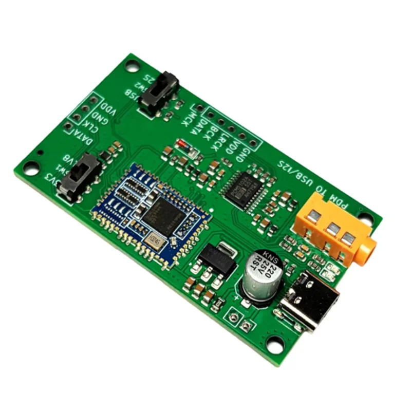 1PCS PDM MEMS Digital Microphone Module Silicon Mic Convert I2S Analog Audio Board