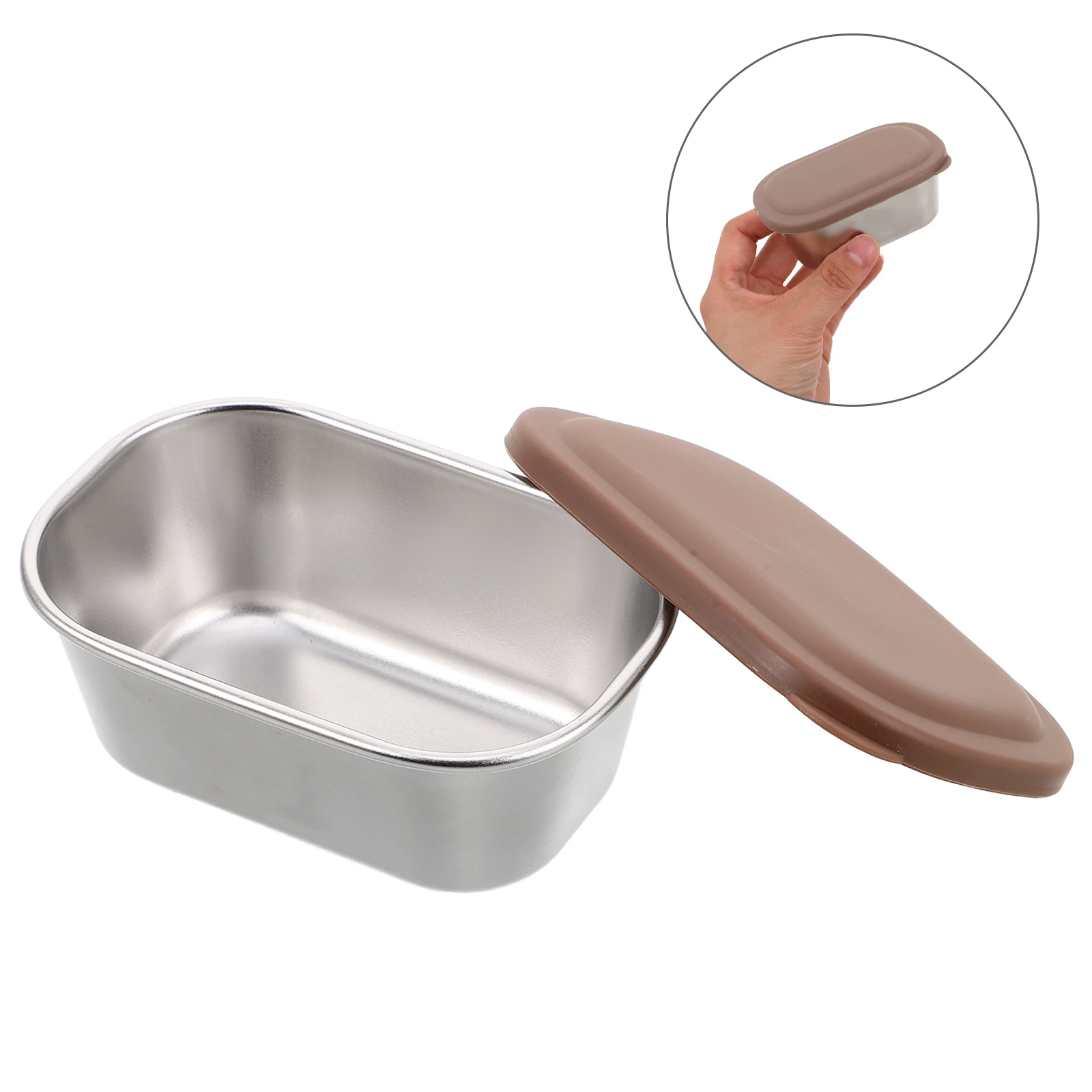 2Pcs Metal Sauce Cups with Lids Stainless Steel 304 Mini Containers for Dressing Ketchup Reusable Portable Dipping Storage
2Pcs Metal Sauce Cups with Lids Stainless Steel 304 Mini Containers for Dressing Ketchup Reusable Portable Dipping Storage