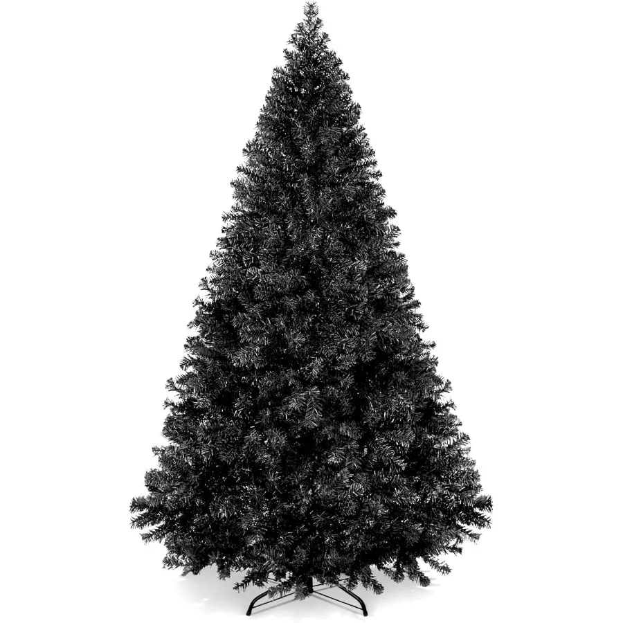 6ft Artificial Full Black Christmas Tree Seasonal Holiday Decoration for Home Office Party Decoration w/ 947 PVC Branch Tips Me
6ft Artificial Full Black Christmas Tree Seasonal Holiday Decoration for Home Office Party Decoration w/ 947 PVC Branch Tips Me