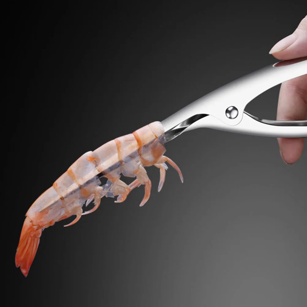 1 set 1 Set Stainless Steel Peeler Tool Assorted Color For Kitchen Seafood Prep Shrimp Cleaning Cutter Shrimp Line Remover
1 set 1 Set Stainless Steel Peeler Tool Assorted Color For Kitchen Seafood Prep Shrimp Cleaning Cutter Shrimp Line Remover