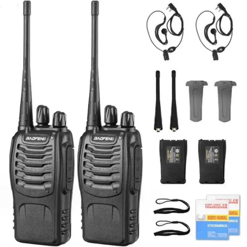 Pro 2PCS Baofeng BF-888S 12W UHF 400-470MHz Dual Band Walkie Talkie with USB Charging for Hunting/Outdoor
Pro 2PCS Baofeng BF-888S 12W UHF 400-470MHz Dual Band Walkie Talkie with USB Charging for Hunting/Outdoor