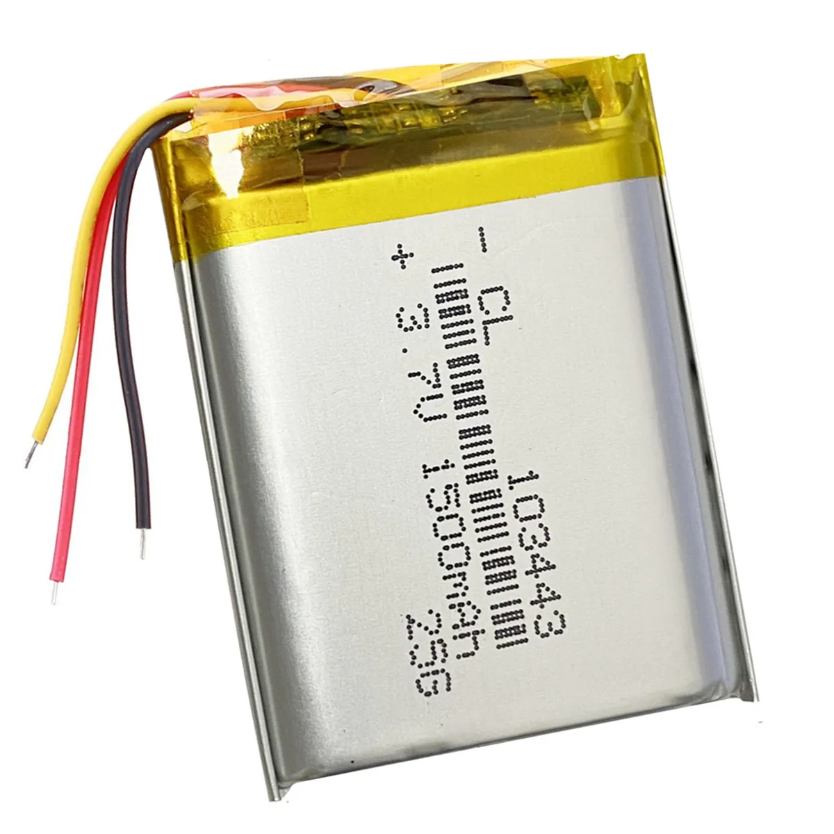 3.7V 1500MAH 103443 Lithium Polymer Battery For Drift Stealth 2 Action Camera Air Purifier LED Light Early Education Machine GPS
3.7V 1500MAH 103443 Lithium Polymer Battery For Drift Stealth 2 Action Camera Air Purifier LED Light Early Education Machine GPS