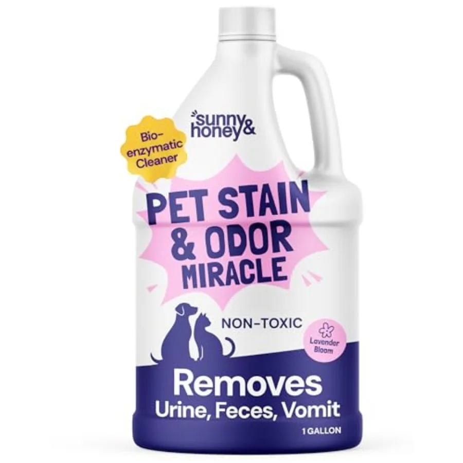 Pet Stain and Odor Remover - Enzyme Cleaner for Dog Urine and Poop on Carpets and Furniture - Strong Pet Carpet Cleaner Spray 1
Pet Stain and Odor Remover - Enzyme Cleaner for Dog Urine and Poop on Carpets and Furniture - Strong Pet Carpet Cleaner Spray 1