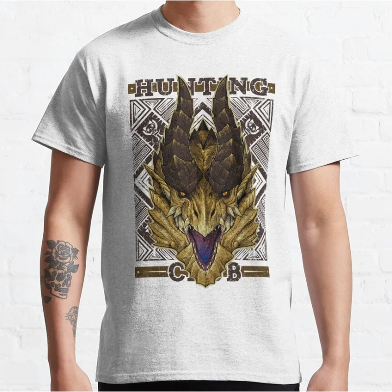 80s Video games Monster hunter world MHW Hunting Club Bright Eclipse Graphic T Shirts for men large size Adult S-6XL tops
80s Video games Monster hunter world MHW Hunting Club Bright Eclipse Graphic T Shirts for men large size Adult S-6XL tops