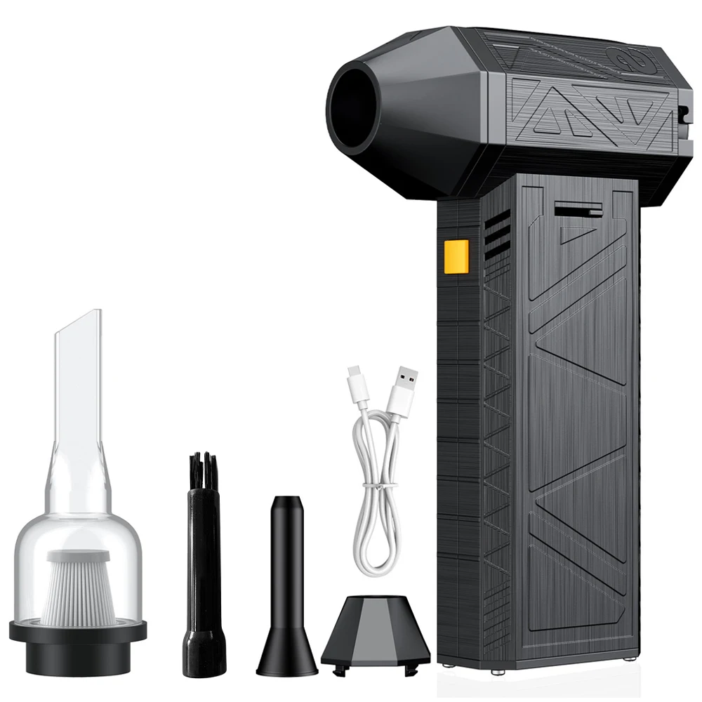 Многофункциональный автомобильный инструмент — высокоскоростной ветровентилятор с сильным всасыванием — перезаряжаемая от USB 
Многофункциональный автомобильный инструмент — высокоскоростной ветровентилятор с сильным всасыванием — перезаряжаемая от USB