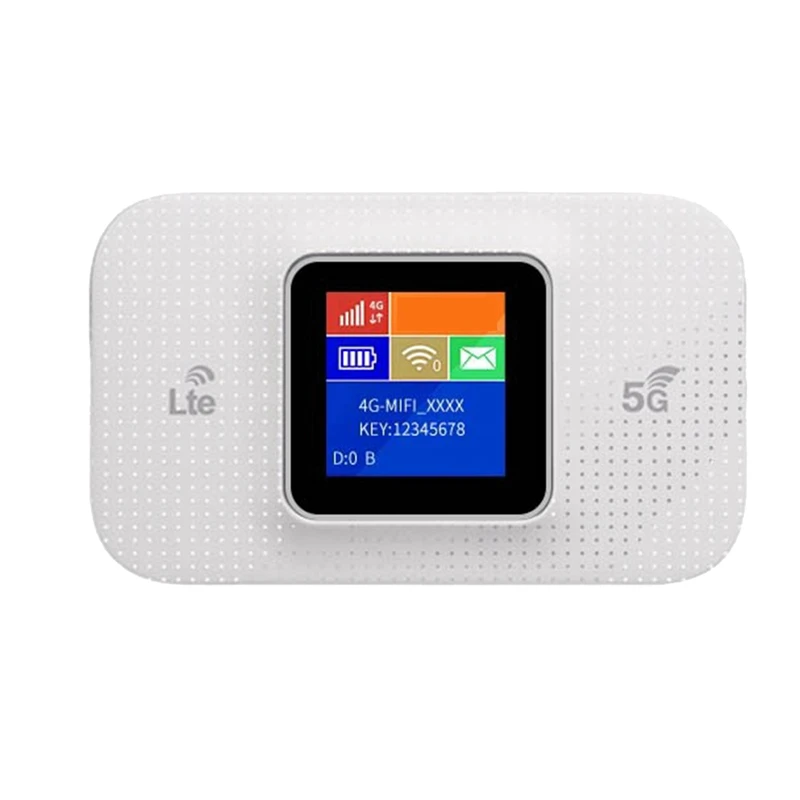 4G MIFI Portable Wifi Router Color Display 150M 3000Mah With SIM Card Slot Portable Router Car Hotspot Replacement
4G MIFI Portable Wifi Router Color Display 150M 3000Mah With SIM Card Slot Portable Router Car Hotspot Replacement