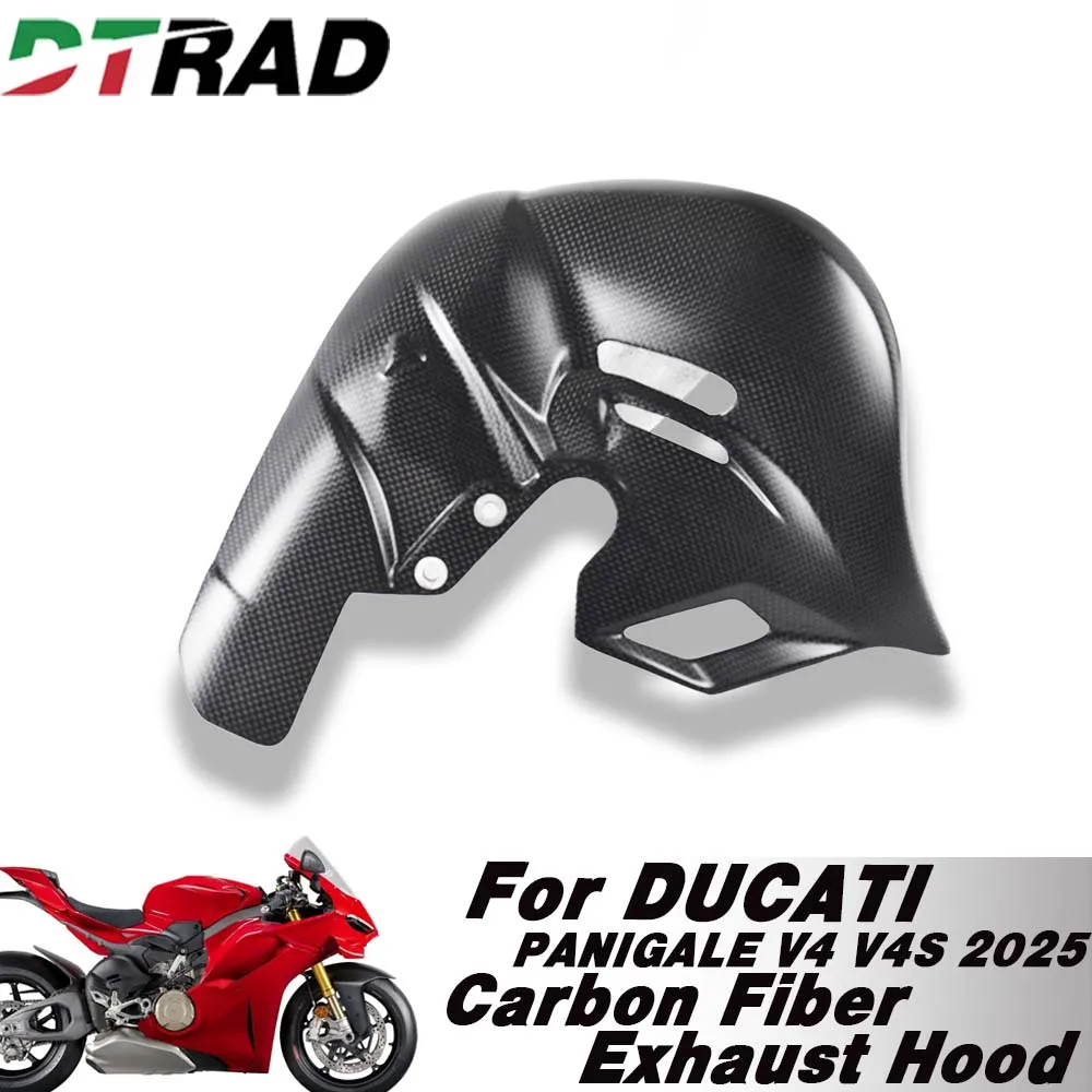 For DUCATI Panigale V4 V4S 2025 Carbon Fibre Exhaust Pipe Guard Heat Shield Protective Cover Motorcycle Fairings
For DUCATI Panigale V4 V4S 2025 Carbon Fibre Exhaust Pipe Guard Heat Shield Protective Cover Motorcycle Fairings