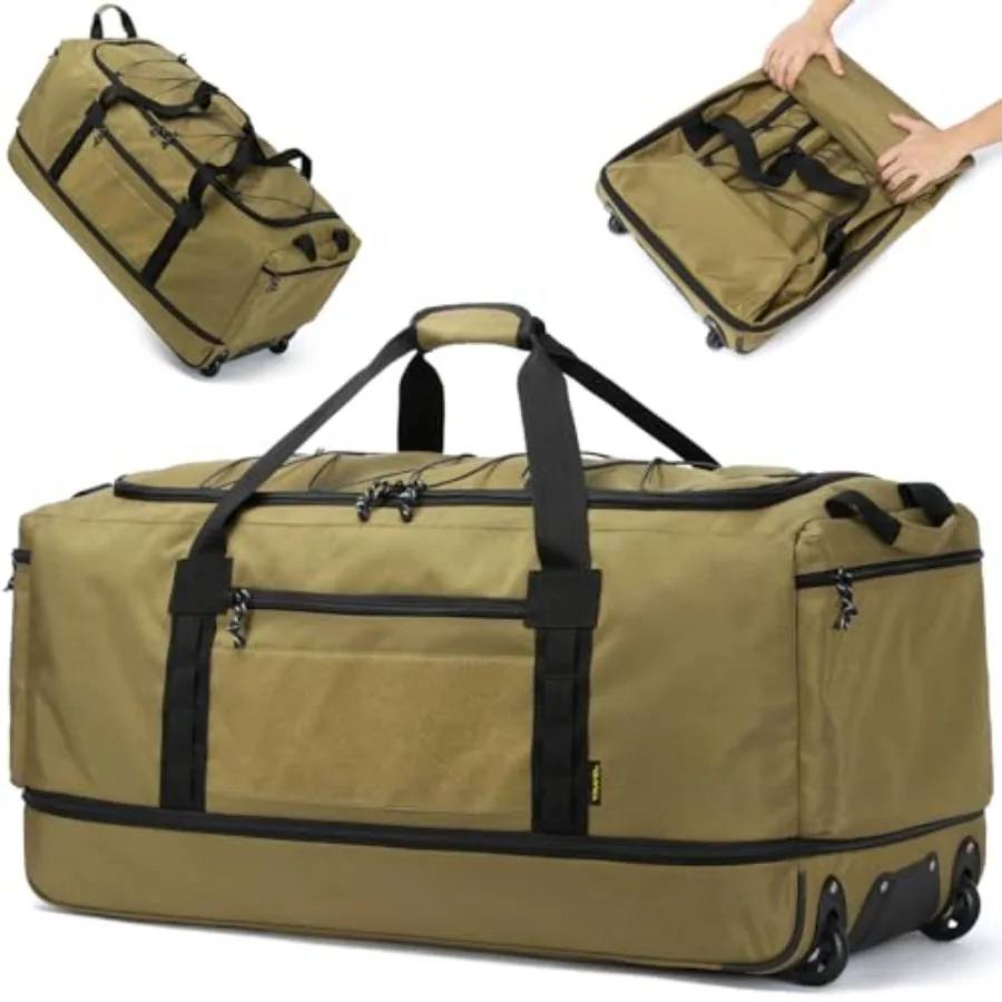 170L Extra Large Baseball Bag with Wheels Gym Duffle Softball Catchers Coach Team Equipment Bags Collapsible Rolling Travel Duf
170L Extra Large Baseball Bag with Wheels Gym Duffle Softball Catchers Coach Team Equipment Bags Collapsible Rolling Travel Duf