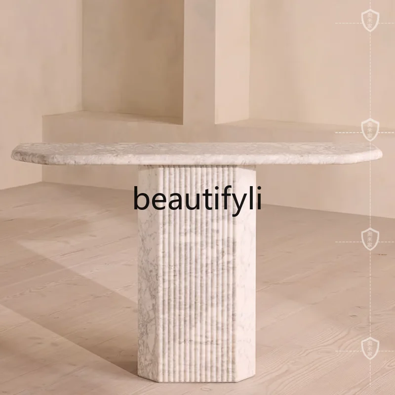 Natural Marble Entryway Table Italian Style Entryway Table Nordic Arc Entryway Cabinet Decorative Table
Natural Marble Entryway Table Italian Style Entryway Table Nordic Arc Entryway Cabinet Decorative Table