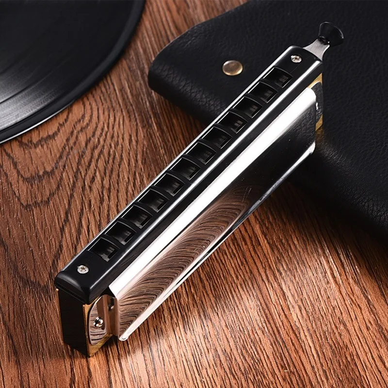 12-Hole Chromatic Harmonica 48-note C Harmonica Advanced Adult Child Student Beginner Instrument
12-Hole Chromatic Harmonica 48-note C Harmonica Advanced Adult Child Student Beginner Instrument