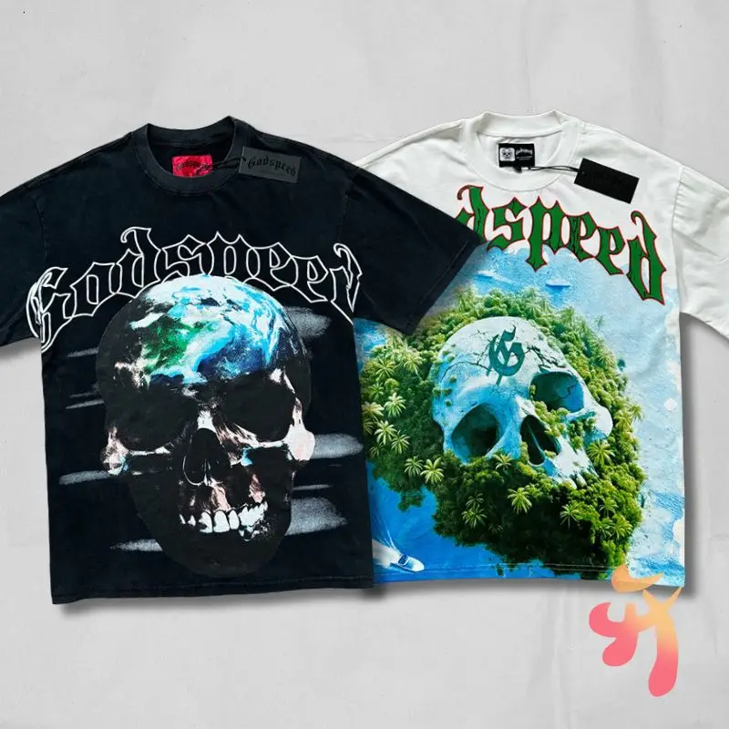 Быстрая доставка, футболка Godspeed, американский рок-стрит, ретро, скелетный принт, хлопковые повседневные топы с короткими рукавами для мужчин и женщин с бирками
Быстрая доставка, футболка Godspeed, американский рок-стрит, ретро, скелетный принт, хлопковые повседневные топы с короткими рукавами для мужчин и женщин с бирками