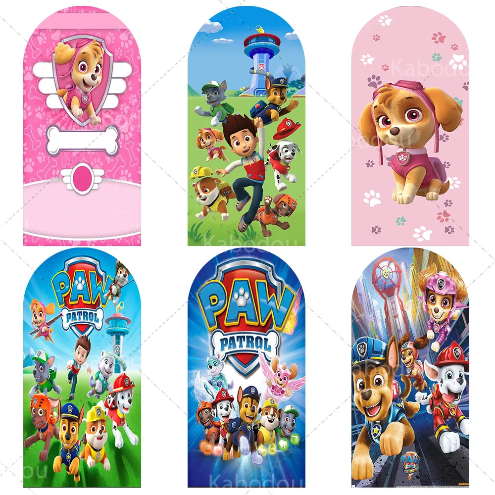 Paw Patrol Arch Backdrop For Skye Chase Girl Kid Birthday Party Decoration Wall Puppy Photography Background Photo Studio Banner
Paw Patrol Arch Backdrop For Skye Chase Girl Kid Birthday Party Decoration Wall Puppy Photography Background Photo Studio Banner