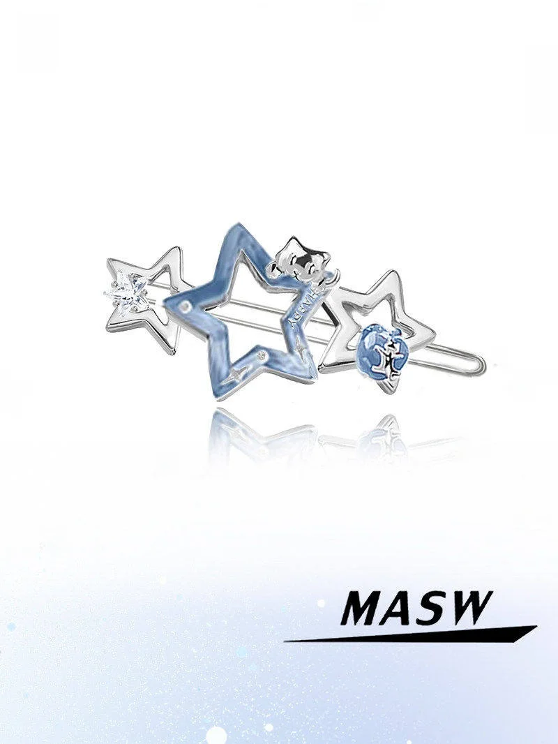 Adorable Star Hair Clip Original Design Pet Accories Cute Bow Hairpin Bangs Clamp Alloy Material Faionable Hair Decor
Adorable Star Hair Clip Original Design Pet Accories Cute Bow Hairpin Bangs Clamp Alloy Material Faionable Hair Decor