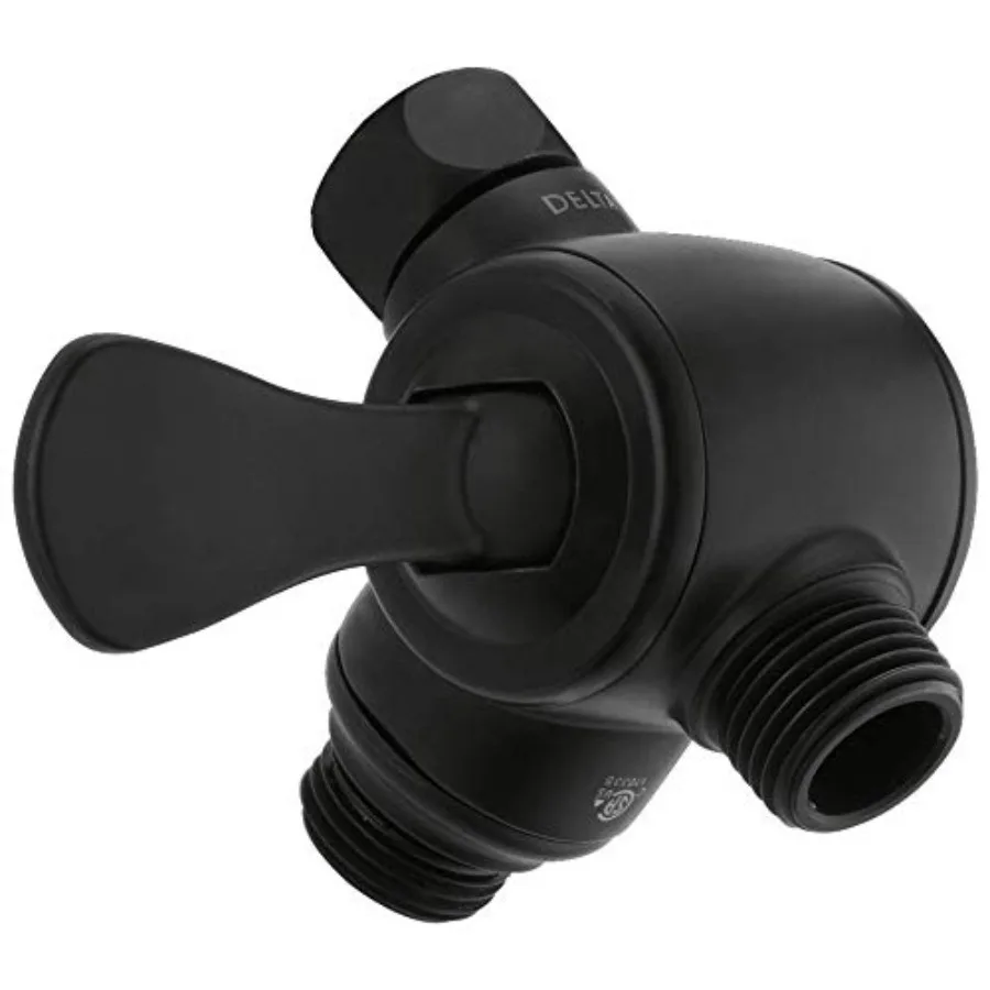 FAUCET U4929-BL-PK 3 Way Arm Hand Shower Diverter, Matte Black
FAUCET U4929-BL-PK 3 Way Arm Hand Shower Diverter, Matte Black