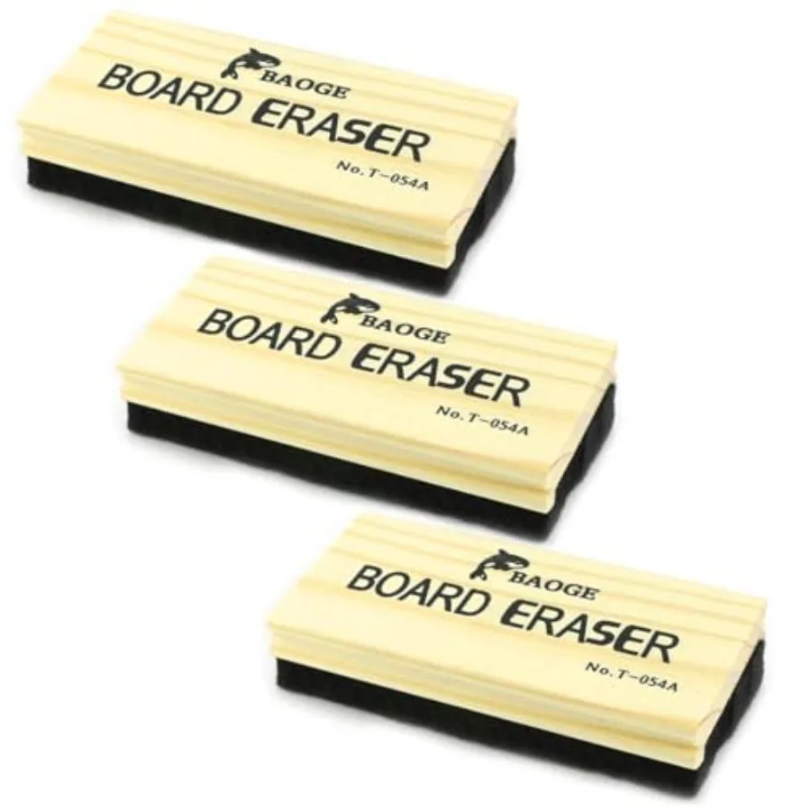 3 Pack Premium Wool Felt Chalkboard Eraser Dustless, Kid-Friendly, for Whiteboard and Blackboard
3 Pack Premium Wool Felt Chalkboard Eraser Dustless, Kid-Friendly, for Whiteboard and Blackboard