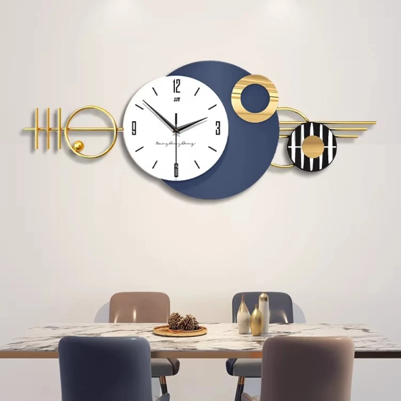High End Living Room Metal Material Wall Clock restauranR Wall-mounted Silent Clock Creative Design Large Wall Clock Home Decor
High End Living Room Metal Material Wall Clock restauranR Wall-mounted Silent Clock Creative Design Large Wall Clock Home Decor
