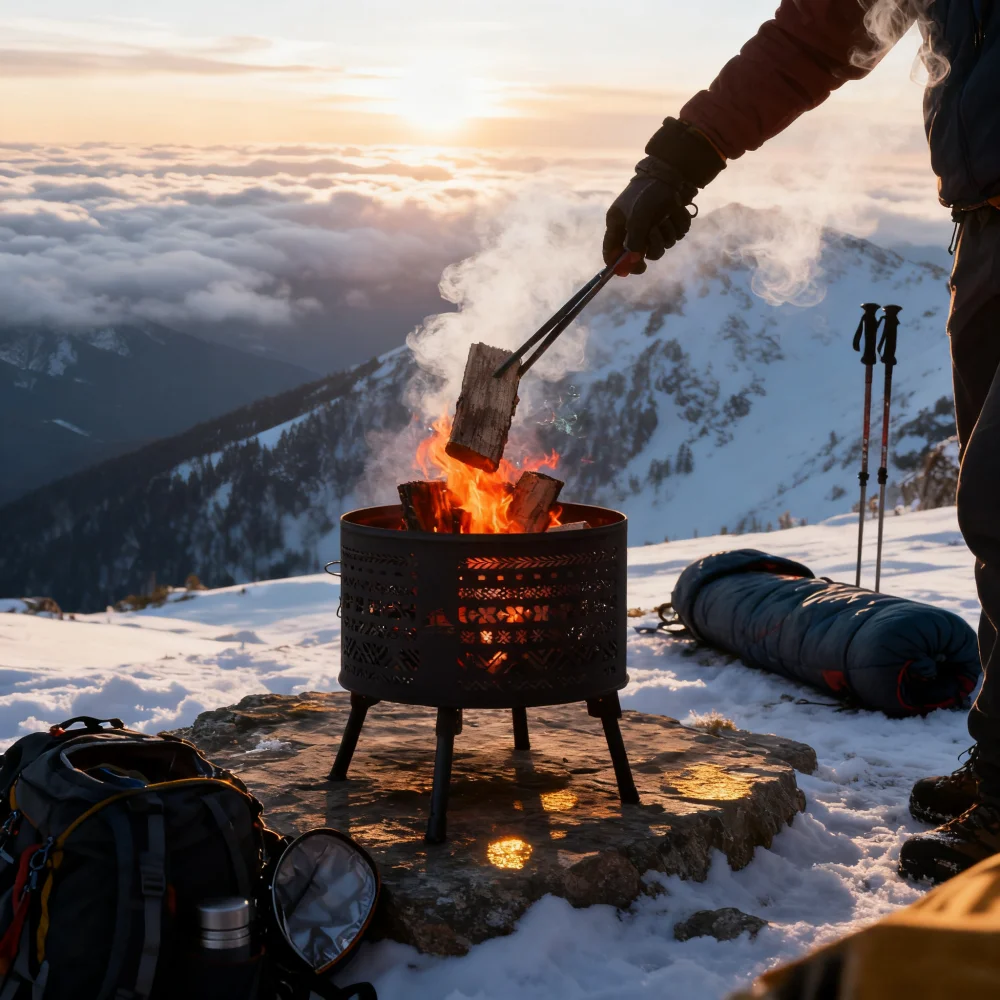 Outdoor Tent Heater Foldable Wood Burning Stoves Camping Tent Stoves With Chimney for Winter Fishing Portable Tent Stoves
Outdoor Tent Heater Foldable Wood Burning Stoves Camping Tent Stoves With Chimney for Winter Fishing Portable Tent Stoves