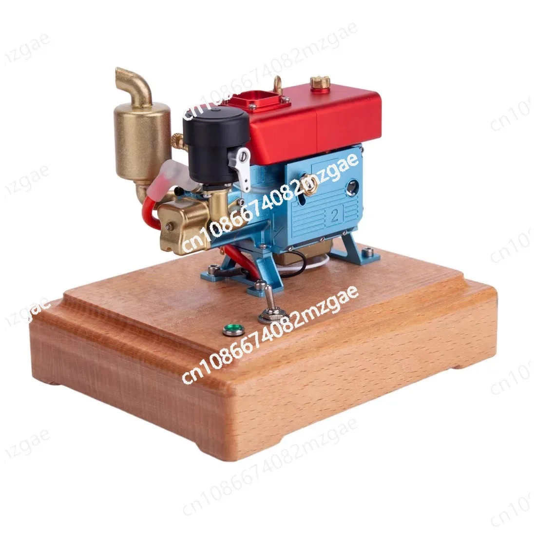 Модель мини-двигателя, которая может быть started, ручная головка трактора, горизонтальный дизельный двигатель из топливного сплава.
Модель мини-двигателя, которая может быть started, ручная головка трактора, горизонтальный дизельный двигатель из топливного сплава.