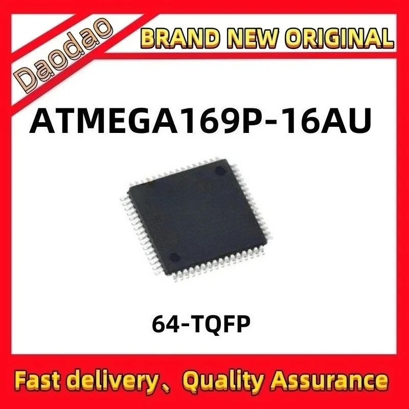 ATMEGA169P-16AU Atmega169p Automotive Microcontroller Automotive Meter Chip IC Quality Brand New
ATMEGA169P-16AU Atmega169p Automotive Microcontroller Automotive Meter Chip IC Quality Brand New