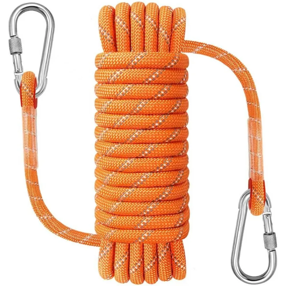Kayak Rope with Hook, Reflective, Floating, for Boating, Marine, Mooring, Canoe, Paddleboard, Climbing, Arborist, Rappelling
Kayak Rope with Hook, Reflective, Floating, for Boating, Marine, Mooring, Canoe, Paddleboard, Climbing, Arborist, Rappelling