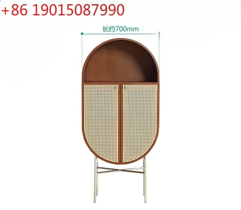 Скандинавский средневековый шкаф-витрина из цельного дерева, бытовой шкафчик из ротанга 
Скандинавский средневековый шкаф-витрина из цельного дерева, бытовой шкафчик из ротанга