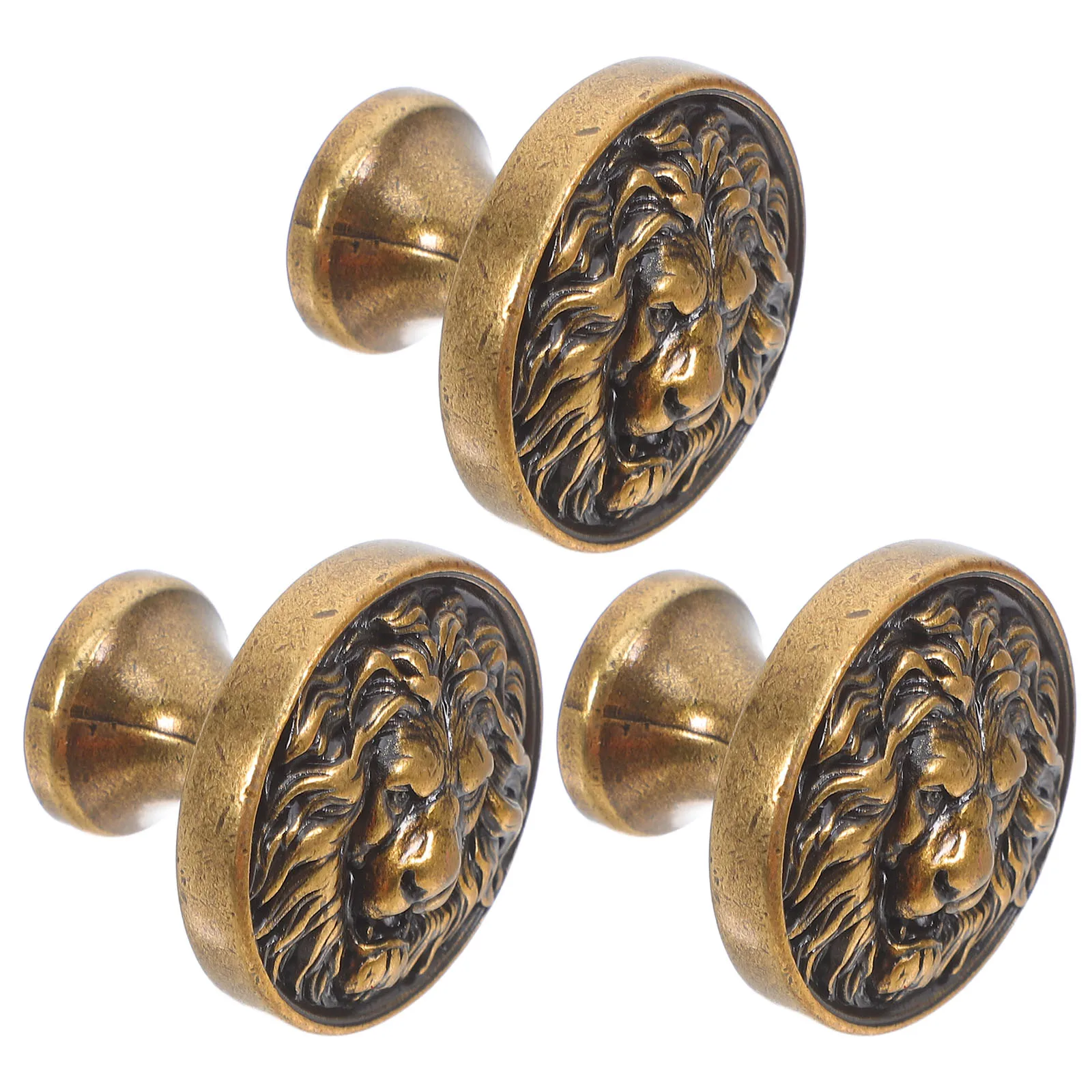 3pcs Lion Head Lion Cabinet Door Knob Brown Kitchen Cabinet Knobs Wardrobes Decorative Pulls Zinc Alloy Drawer Hardware
3pcs Lion Head Lion Cabinet Door Knob Brown Kitchen Cabinet Knobs Wardrobes Decorative Pulls Zinc Alloy Drawer Hardware