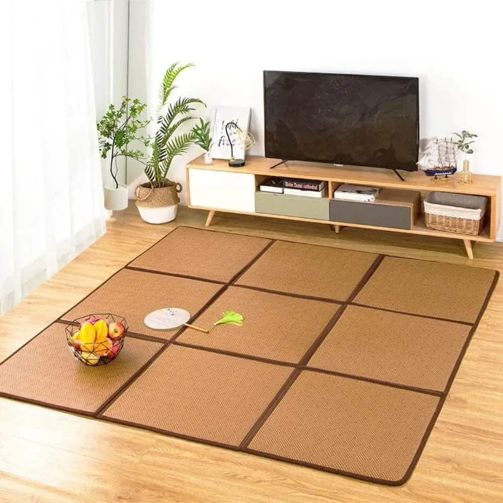 71'' x 71'' Japanese Rug Tatami Rug Mat 0.47'' Thick Japanese Floor Mattress Rattan Non-Slip Breathable Memory Foam Area Rug Be
71'' x 71'' Japanese Rug Tatami Rug Mat 0.47'' Thick Japanese Floor Mattress Rattan Non-Slip Breathable Memory Foam Area Rug Be