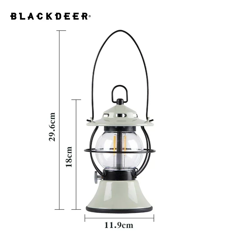 BLACKDEER LED Retro Outdoor Camping Lantern Power Bank USB Warm LampRechargeable Light Adjust Light Modes 200h Runtime 5200mAh
BLACKDEER LED Retro Outdoor Camping Lantern Power Bank USB Warm LampRechargeable Light Adjust Light Modes 200h Runtime 5200mAh
