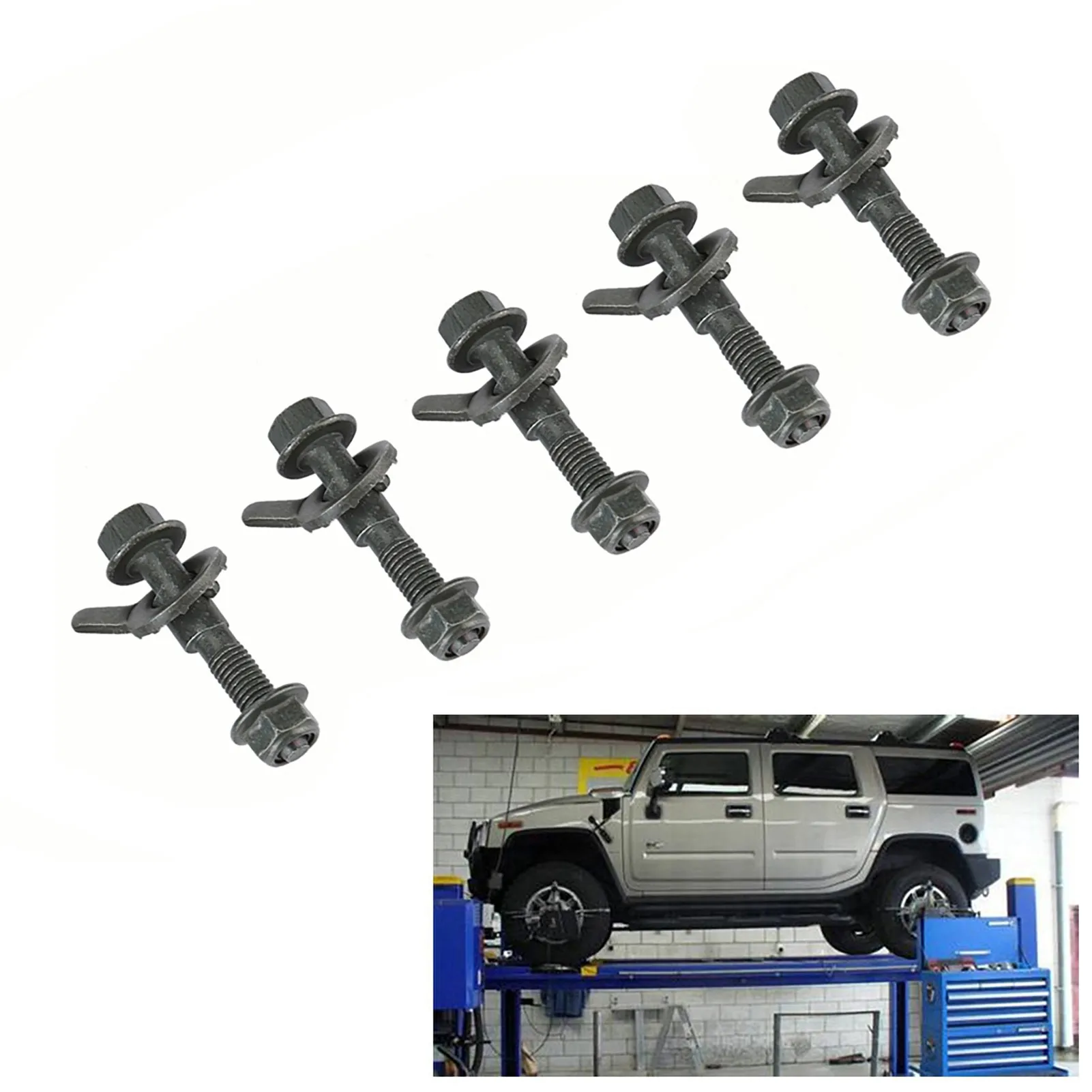 5pcs Alignment Adjustable Cam Bolt 12mm Vehicles Steel Four Wheel Alignment Adjustable Camber Kit Cam Bolt Army Green Cam Bolt
5pcs Alignment Adjustable Cam Bolt 12mm Vehicles Steel Four Wheel Alignment Adjustable Camber Kit Cam Bolt Army Green Cam Bolt